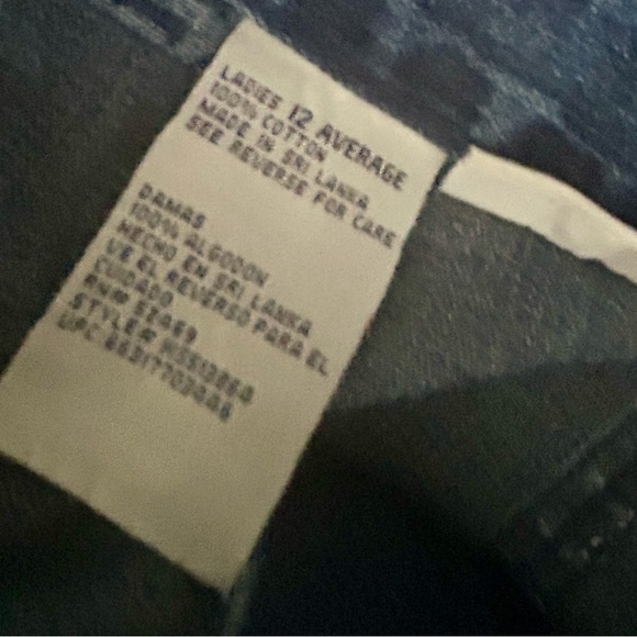 Skirt jean White Stag woman size 12 denim maxi long - Picture 4 of 7